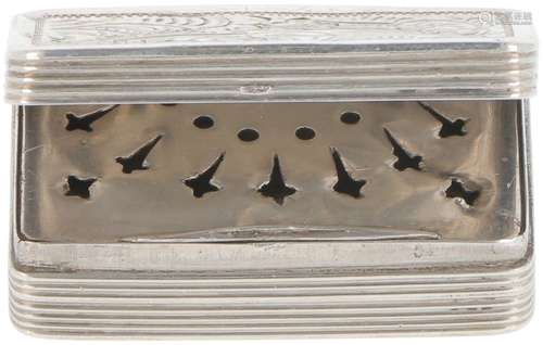 Vinaigrette box silver.