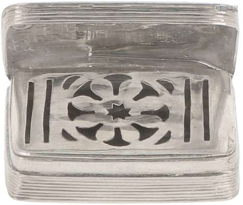 Vinaigrette box silver.