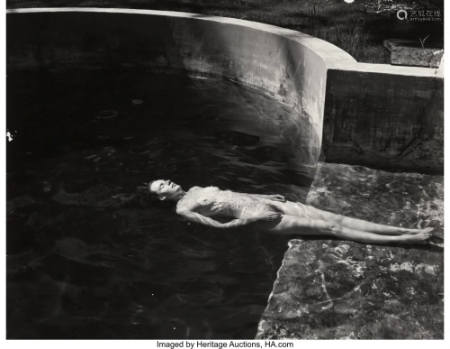 Edward Weston (American, 1886-1958) Nude Floatin