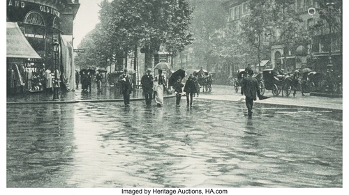 Alfred Stieglitz (American, 1864-1946) A Wet Day