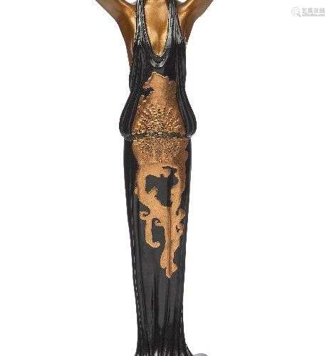 Erté (Romain de Tirtoff, Russe 1892-1990), figure en bronze ...