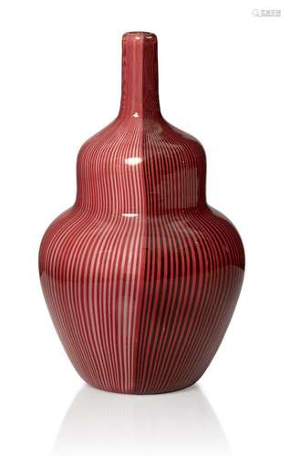 Carlo Scarpa (Italien 1906-1978), Vase en verre 