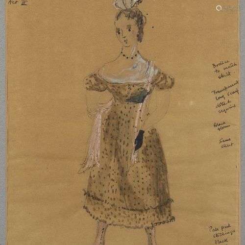 Tanya Moiseiwitsch (1914-2003), Conception des costumes de N...