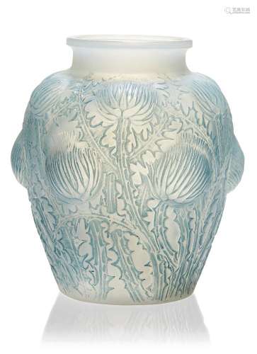 René Lalique (Français, 1860-1945), vase 