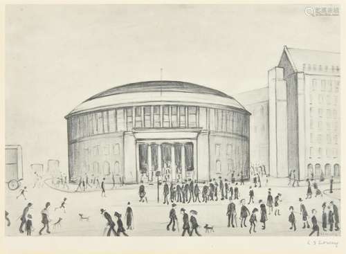 λ Laurence Stephen Lowry (British 1887-1976), The Manchester...