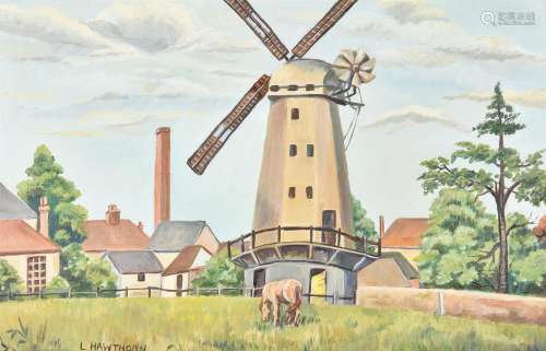 λ Lilian Hawthorn (British 1909-1996), Upminster Mill