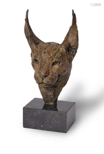 λ Hamish Mackie (British b. 1973), Caracal Head