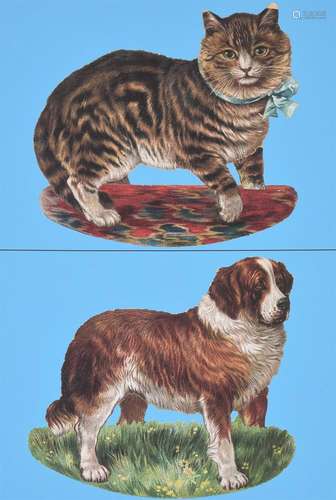 λ Peter Blake (British b. 1932), 'Cat & Dog'