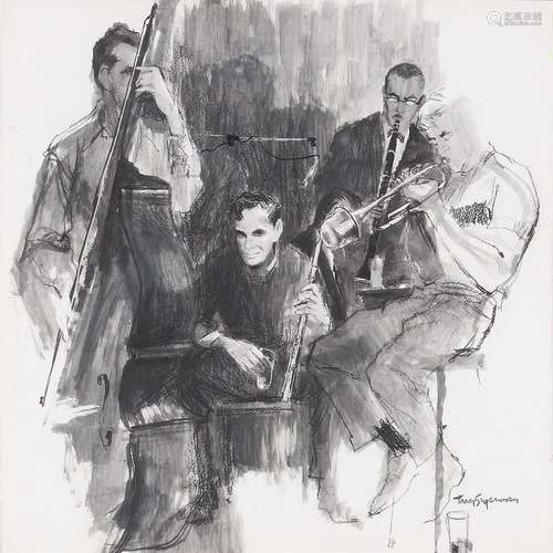 Tracy Sugarman (American 1921-2013), The Feeling of Jazz; to...