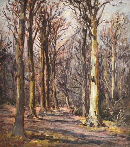 λ Joseph Frederick Percy Rendall (British 1872-1955), Wooded...