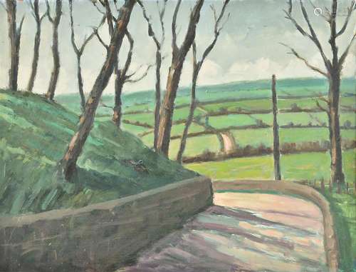 λ Tom Malone (British 1913-1986), Landscape with Road