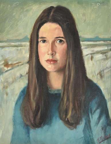 λ Tom Malone (British 1913-1986), Portrait of a girl