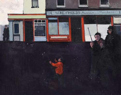 λ Hector McDonnell (Irish b. 1947), Musician and children