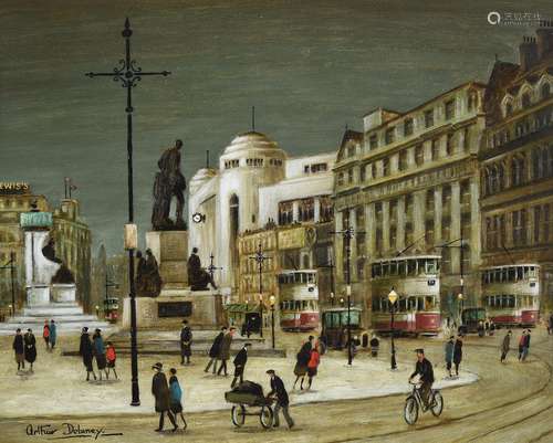 λ Arthur Delaney (British 1927-1987), Piccadilly Gardens