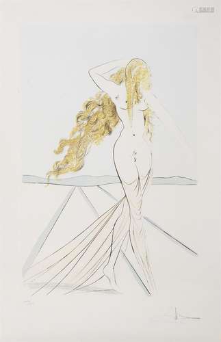 λ Salvador Dali (Spanish 1904-1989), Untitled (Botticelli)