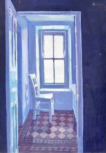 λ Hector McDonnell (Irish b. 1947), Bedroom at Garafin