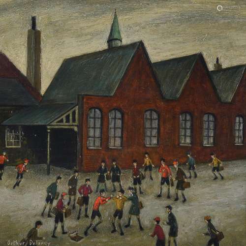 λ Arthur Delaney (British 1927-1987), The fight in the Schoo...