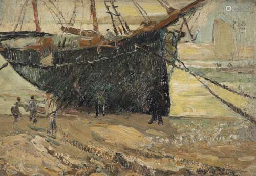 Richard Hayley Lever (American 1876-1958), Fishing Boat