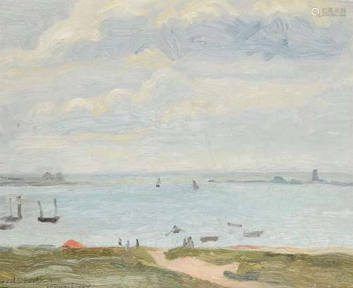 Jean Marchand (French 1883-1941), Seascape, high tide