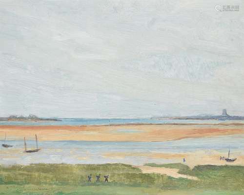 Jean Marchand (French 1883-1940), Seascape, low tide