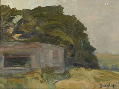 Ronald Ossory Dunlop RBA, Irish 1894–1973 - Landscape; oil o...