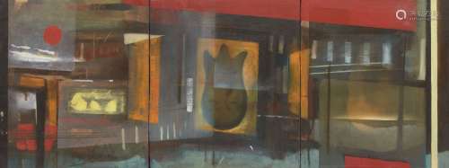 Tomas Watson, British b.1971 - Night Visions, 2005; oil on l...