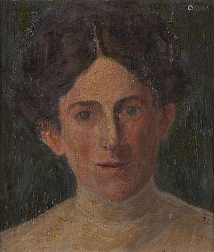 Thomas Saunders Nash, British 1891-1968 - Portrait of Mrs Gl...