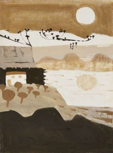 Mary Fedden OBE RA RWA, British 1915-2012 - Landscape in Fra...
