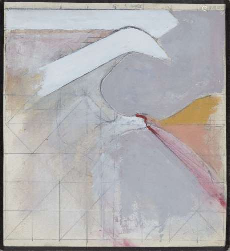 Adrian Heath, British 1920-1992 - Untitled, 1976; oil and pe...