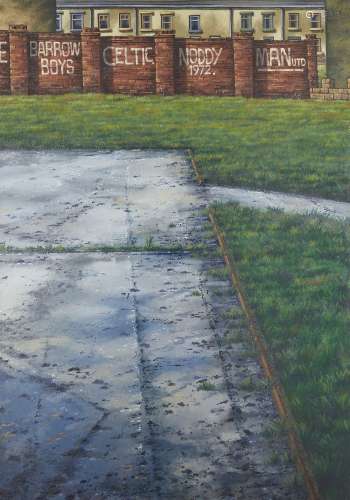 John Duffin, British b.1965 - Urban Landscape, 1988; oil on ...