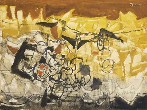 Roy Turner Durrant, British 1925-1998 – Untitled, 1956; wate...