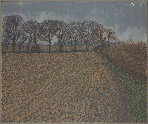 Anthony Desmond Aimes, British 1945-2000 - Landscape with fi...