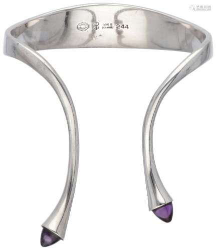 Bent Gabrielsen for Georg Jensen no.244 silver bangle bracel...