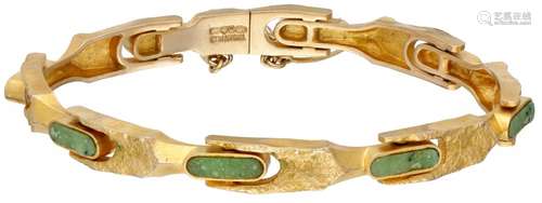 Björn Weckström for Lapponia 14K. yellow gold 'Namban' brace...