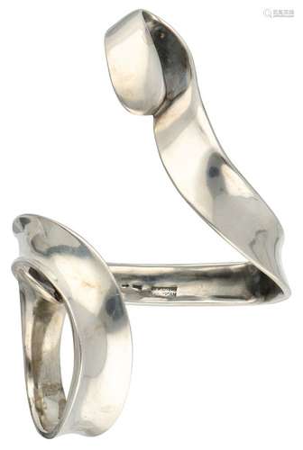 Silver A.B. Wouters design bangle - 835/1000.