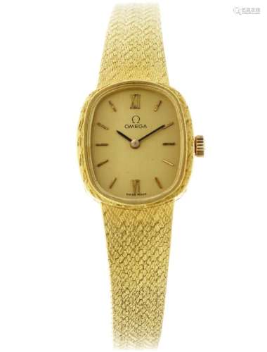 Omega full gold 511.8805 - Ladies Watch - appr. 1977.