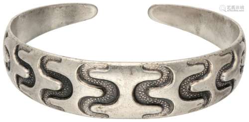 Silver David-Andersen 'Copy. Viking period' bangle - 925/100...