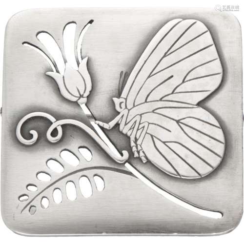 Arno Malinowski for Georg Jensen no.294 silver 'Butterfly an...