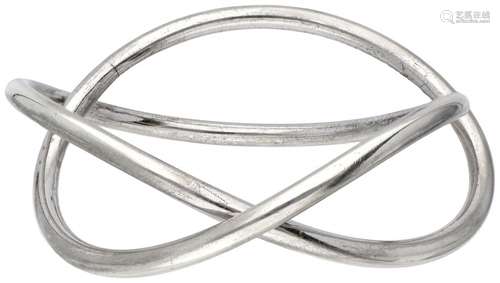 Allan Scharff for Georg Jensen no.554 silver 'Alliance' bang...