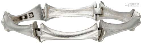 Silver Lapponia vintage design bracelet - 925/1000.