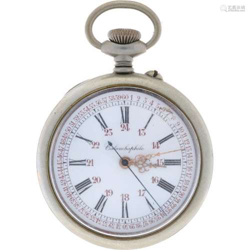 Pocket Watch Swiss lever escapement, 'Japy Freres, Colomboph...
