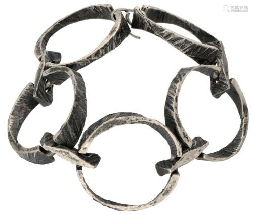 Silver Sten & Laine modernist bracelet - 835/1000.