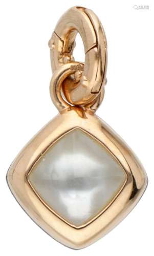 18K. Rose gold and 925/1000 silver Tirisi Moda pendant set w...