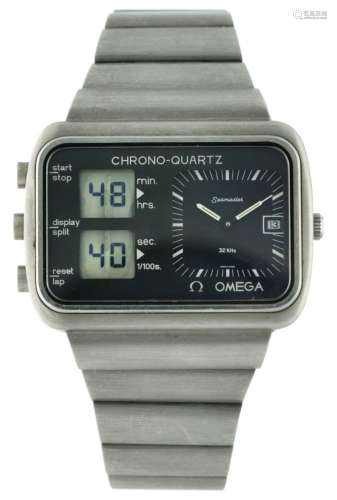 Omega Seamaster Chrono-Quartz - Men's Watch - appr. 1976