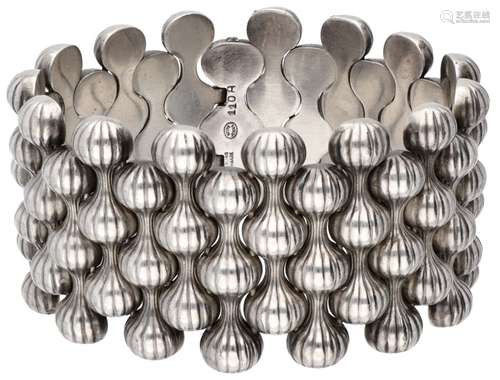 Arno Malinowski for Georg Jensen no.110 silver 'Onion' desig...