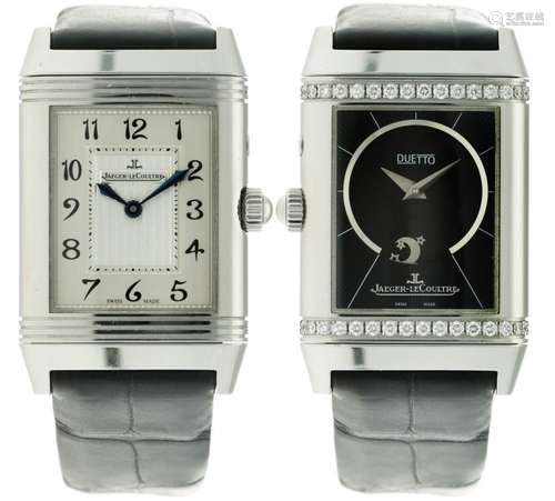 Jaeger-LeCoultre Reverso Duetto - Men's watch - apprx. 2005.