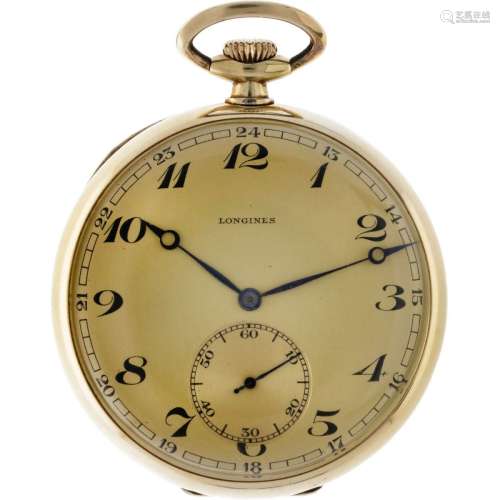 Longines Lever Escapement - Men's pocket watch - apprx. 1888...