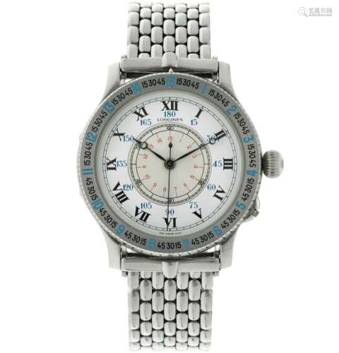 Longines Lindbergh Hour Angle 989-5215 - Men's Watch - 1991.