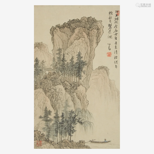 Puru (Chinese b. 1896-d. 1963) 溥儒 On a