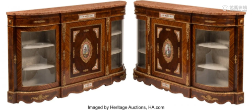 A Pair of French Louis XVI-Style Gilt Bronze and